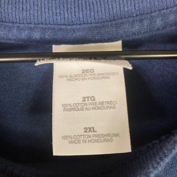 Lake Lure North T-Shirt Mens Size 2XL XXL Adult Blue Graphic Mountain Logo Big‎ - Picture 5 of 8